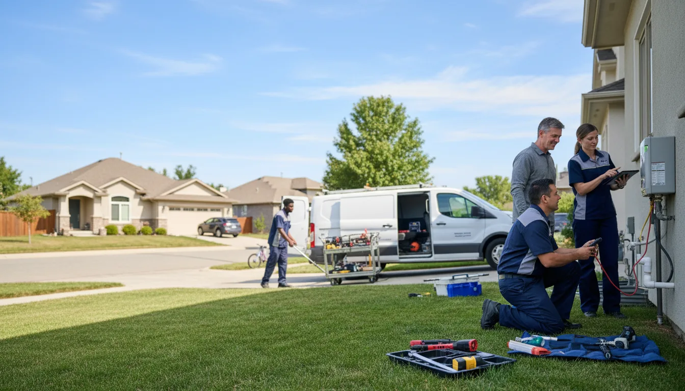 Tankless water heater service in Elm Creek, NE